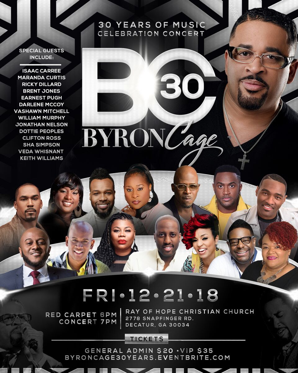 BYRON CAGE Celebrates 30 Years of Music