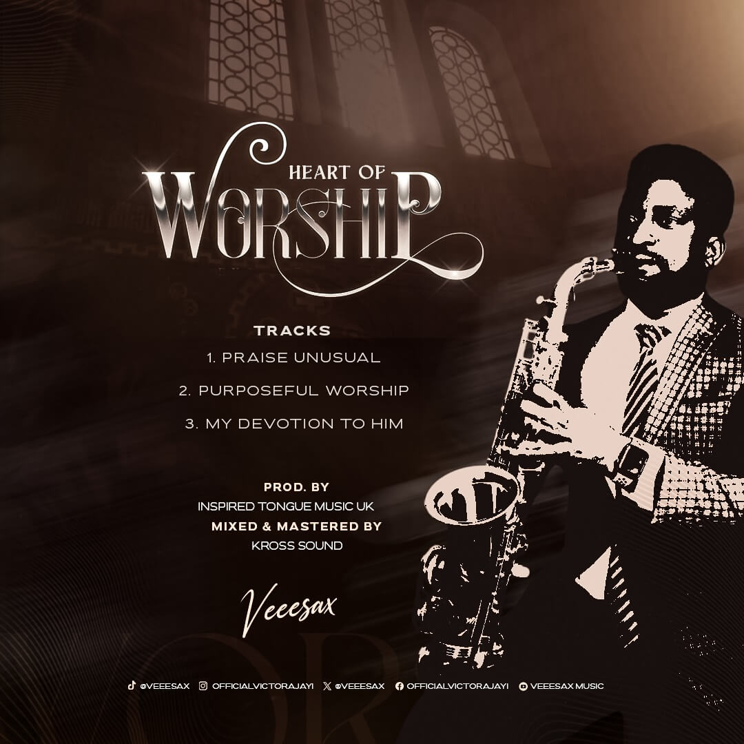 VeeSax-Heart Of Worship-Tracklist